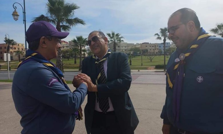 Photo of زيارة حافلة للأمين العام للاقليم الكشفي العربي السيد عمرو حمدي للمغرب